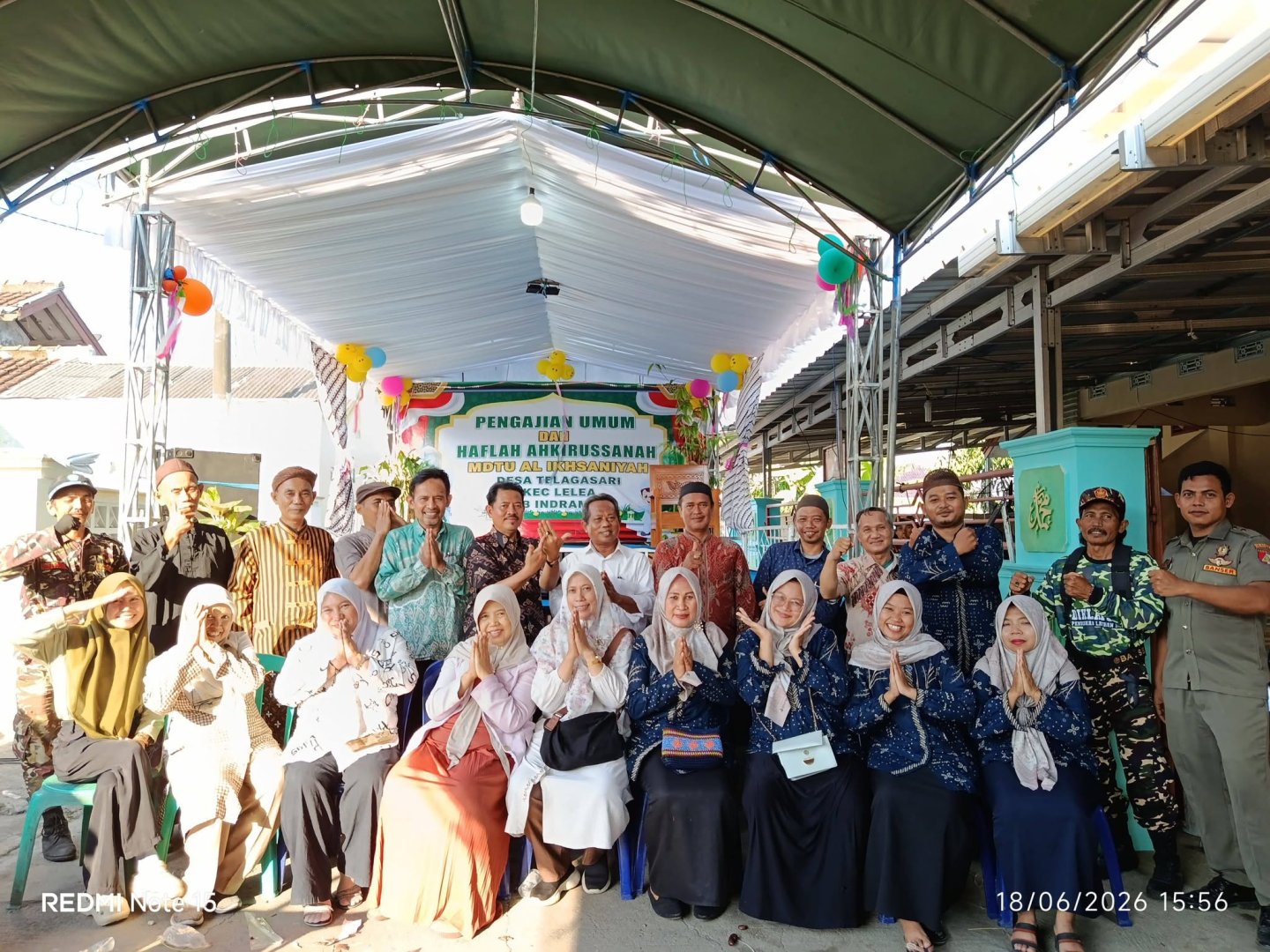 Jalin Keakraban, Keluarga Besar Jurusan MPI Gelar Silaturahmi dan Open House di Kediaman Bapak Dr. H. Moh. Akhsan, M.Ag.